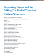 Mastering House and Pet-Sitting for Global Travelers eBook - Image 4