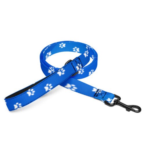 Sleek Blue Dog Pet Leash